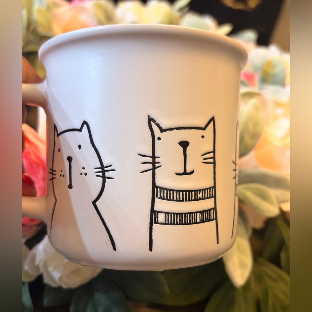 Cute Cat Design Ceramic Mug - Picture 5 of 5
